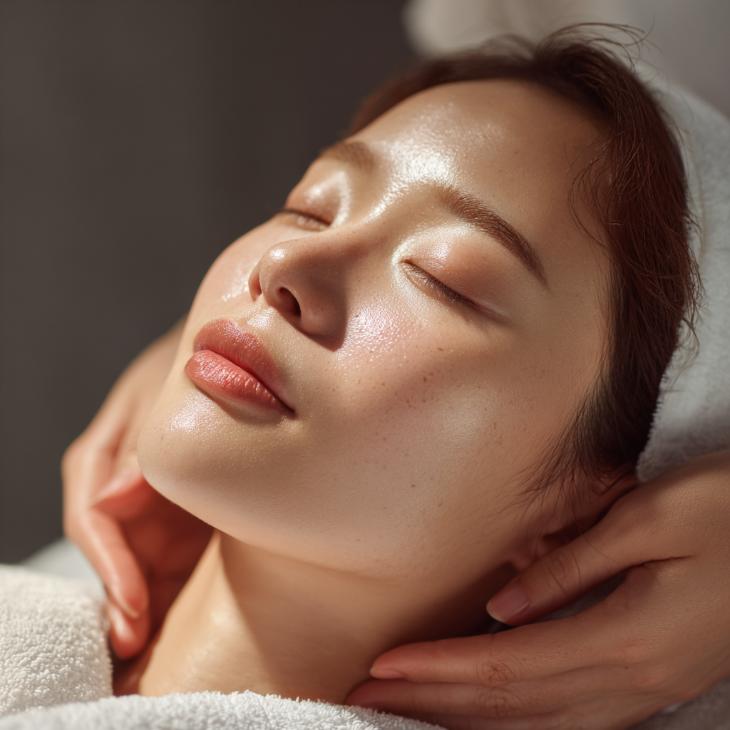 decolte' massage is important for lymphatic drainage